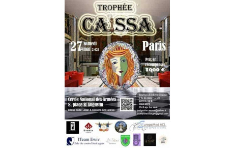 Finale Trophée Caïssa Paris  27 mai 2023